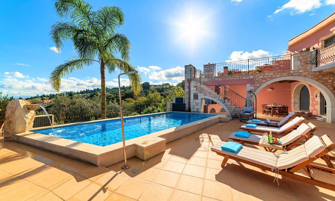 Steve Kois Villa Heated Pool Chania  Екстер'єр фото